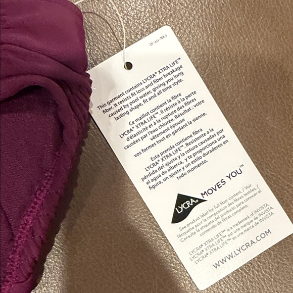 Athleta Purple Bikini Bottom - Picture 4 of 5